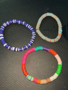 Funky Heishi Bracelet Set