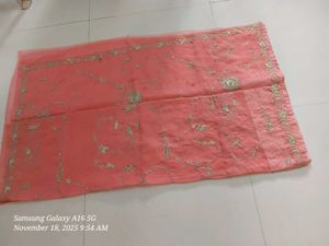 Elegant Embroidered Saree