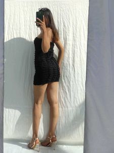 Black Bodycon Mini Dress