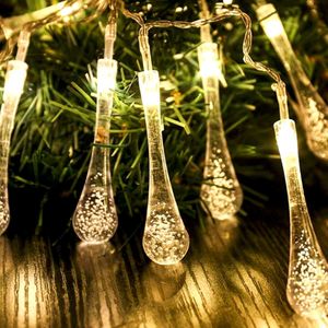 Decorative LED Lighting Chain with Crystal Water D