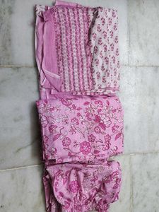 Anarkali With Pant And Dupatta