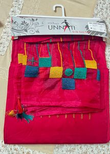 UNNATI Pink Embroidered Salwar Kameez