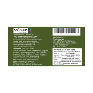 I Bae Premium Goat Milk Soap 100g (Pack Of 6)
