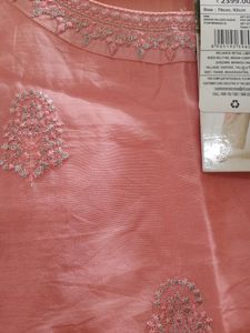 Blush Pink Embroidered Kurta