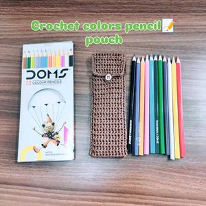 Crochet Pencils Or Hook Pouch