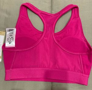 ADIDASWomen Sports Lightly Padded Bra (Pink)