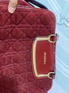 Red Handbag
