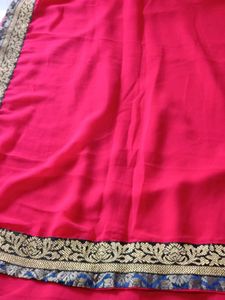 Pink Saree