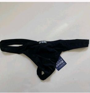 JQK Black Thong