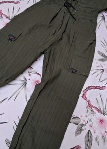 Olive Dress and White Top Bundle