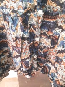 Stylish Top With Bellsleev. Size 3XL.