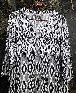 Black And White Tunic