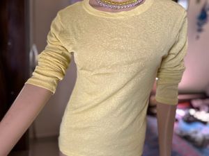 Lime Yellow Summer Top