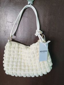 White Handbag