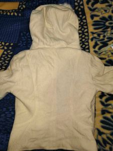 Cozy Cream Hooded Jacket