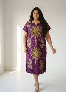 Elegant Purple  Dress