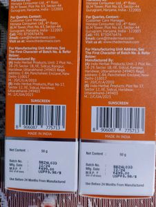 The Derma Co Sunscreen Combo