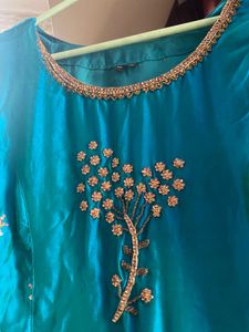 Turquoise Blue Traditional Wear Set