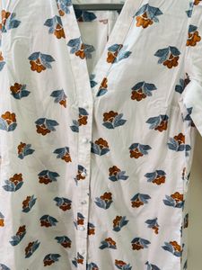 Zara White Shirt Dress