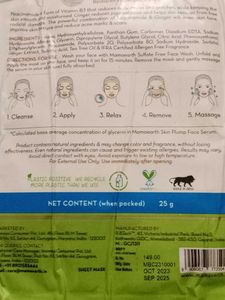 Selling Sheet Mask Combo Of 5
