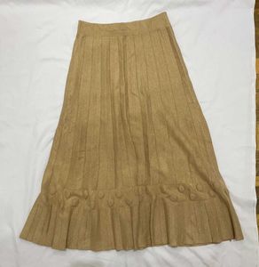 Elegant Knit Maxi Skirt