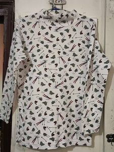 woollen girls highneck tshirt