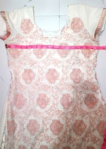 Half white Kurti For Womens