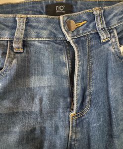 Distressed Denim Jeans