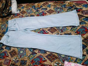 Flared Light Wash Jeans
