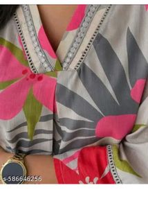 Floral Print Kurta Set