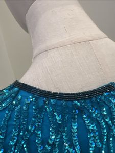 Aqua Full Sequin Dress🧜🏻‍♀️🌊💦