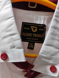Men&#39;s White Full Sleeve Formal Shirt