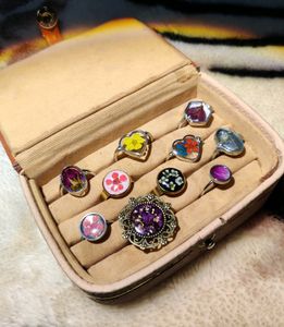 Beautiful Resin Rings