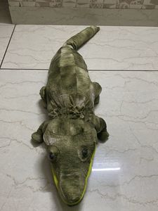Glowing Green Crocodile Soft Toy