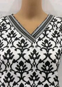 Cotton Printed Short Kurti Top