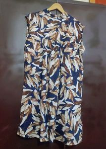 Multi Floral Print Top For Girl Or Woman 46 Bust