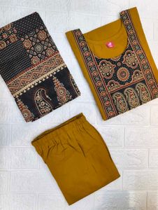 Pure Cotton Shalwar Set