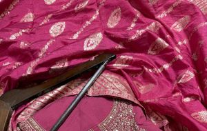 Pink Embroidered Salwar Kameez Suit