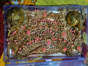 Pink Kundan Bridal Necklace