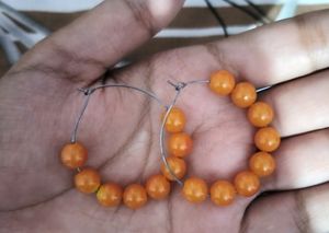 Combo Of 10 Different Colour Acrylic Beads Hoops.