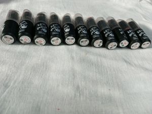 11 Pcs Different Nudes Pink Lipstick