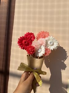 Flower Candle Bouquet