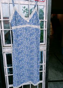 Comfortable Floral Print Nighty