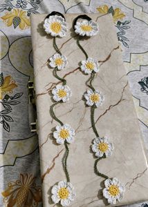 Daisy Hair Clips - Adorable!