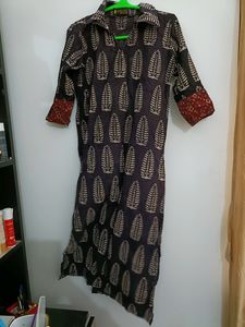 Pure Handblock Print Kurta