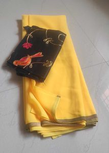 It&#39;s Georgette  saree