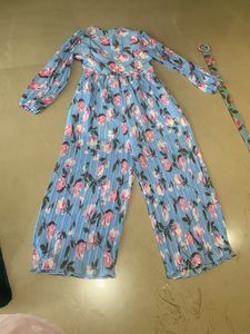 Floral  Jumpsuit