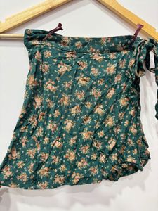 Mini Wrap On Skirt