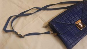 Blue Sling Bag