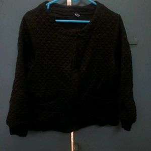 ⚫️Quilted Black Cardigan Jacket